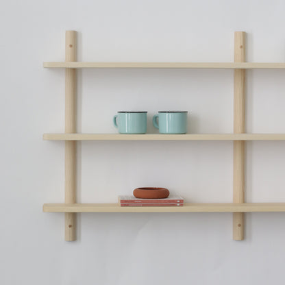 Three Tiered Modern Wall Shelves